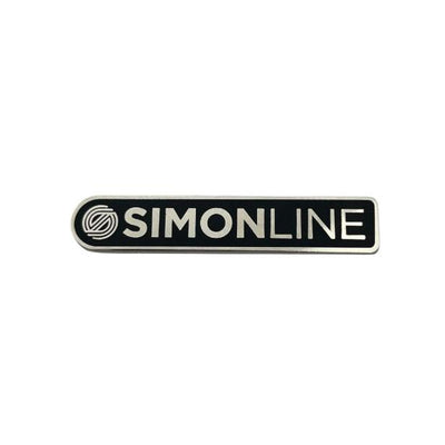 MVP Simon Line Bar Stamp Enamel Pin