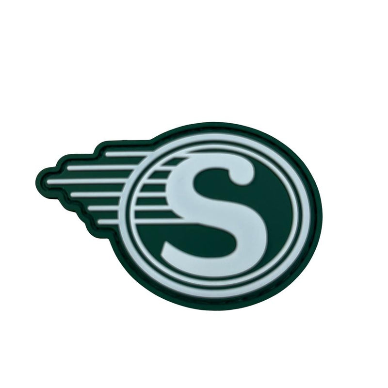 Streamline S Logo Rubberized PVC Hook and Loop Patch