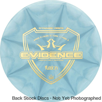 Dynamic Discs Fuzion Evidence