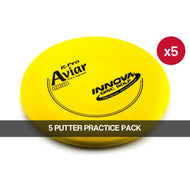 Innova R-Pro Aviar Putter 5 Putter Practice Pack: 156.0g to 158.0g [Disc and Stamp Colors May Vary]