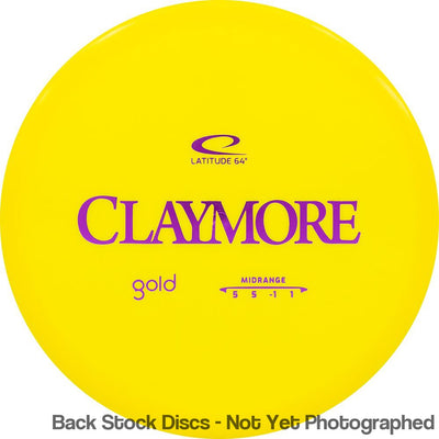 Latitude 64 Gold Line Claymore