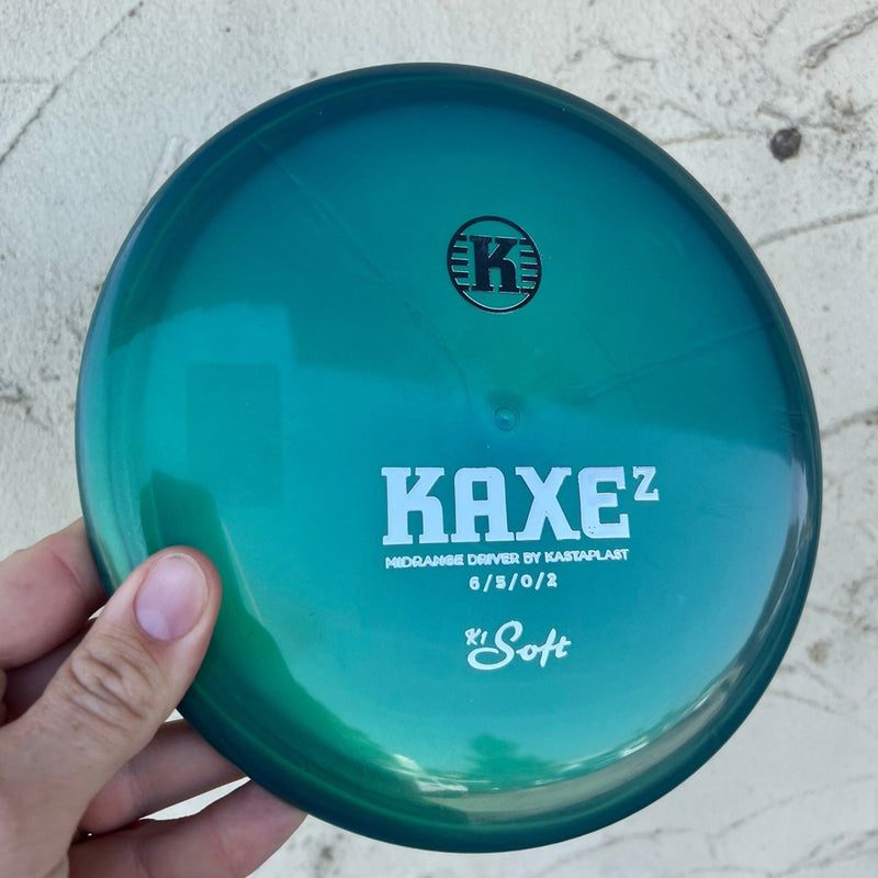 October Auction! - Kastaplast K1 Soft Kaxe Z with Last Run Green Stamp - 172g - Solid Green