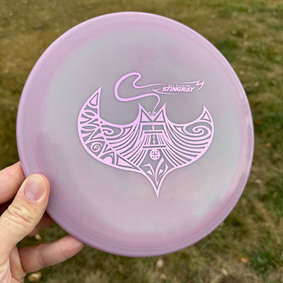 Dec '23 Auction - Innova Star Stingray with Des Reading 2017 Tour Series Stamp - 180g - Solid Purple