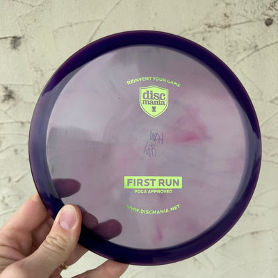 Auction! Jan '24 - Discmania C-Line MD4 with First Run Stamp - 180g - Translucent Purple