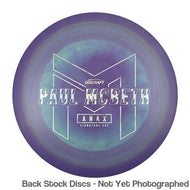 Discraft ESP Anax Fairway Driver avec Paul McBeth – Grand tampon avec logo PM [Inventaire de stock arrière – La couleur du disque et du tampon varie] - 155g-159g / Anax / Varie