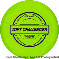Discraft Putter Line Soft Challenger Putter (Stock Stamp) [Back Stock Inventory - Disc and Stamp Color WILL VARY] - 170g-172g / Challenger / Varies