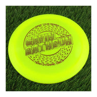 Dynamic Discs Hybrid X Felon with Gavin Rathbun 2022 Tour Series - Team Dynamic Discs Stamp - 171.0g - Solid Yellow - Solid Yellow / 171g / Felon