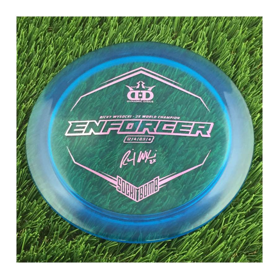 Dynamic Discs Lucid Ice Enforcer with Ricky Wysocki - 2X World Champio ...
