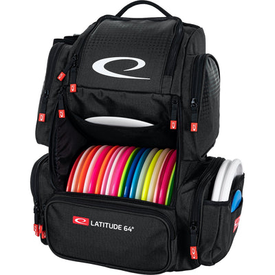 Luxury E4 Backpack Disc Golf Bag (Black)