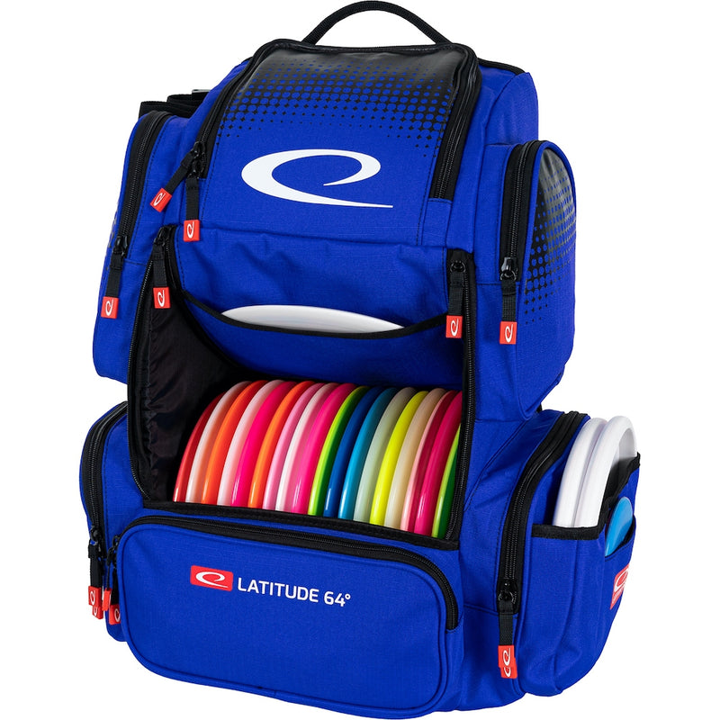 Luxury E4 Backpack Disc Golf Bag (Blue)