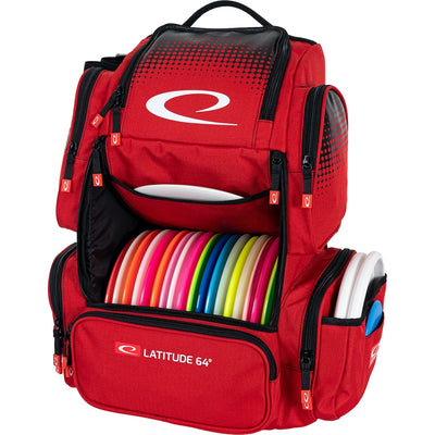 Luxury E4 Backpack Disc Golf Bag (Red)