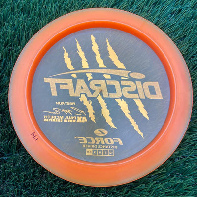 Discraft First Run 4X Claw Z Force Paul McBeth [November Auction]
