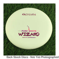 Putter Gateway Pure White Wizard (Timbre de stock) [Inventaire de stock arrière - La couleur du disque et du tampon VARIERA] - 173g-180g / Magicien