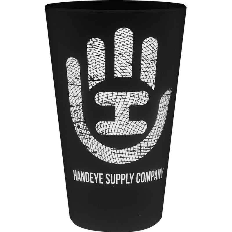 Black Handeye Sili Pint with a distressed white Handeye logo and "HANDEYE SUPPLY COMPANY" printed below.