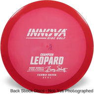 Innova Champion Leopard Fairway Driver with Burst Logo Barry Schultz 2X World Champion Stamp [Back Stock Inventory - Disc and Stamp Color WILL VARY] - 173g-175g / Leopard / Varies