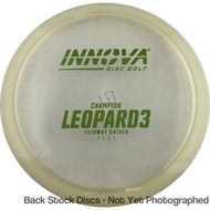 Innova Champion Leopard3 Fairway Driver avec tampon de logo Burst [Inventaire de stock arrière – La couleur du disque et du tampon varie] - 151g-159g / Léopard3 / Varie
