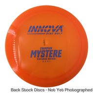 Innova Champion Mystere Distance Driver with Burst Logo Stock Stamp [Back Stock Inventory - Disc and Stamp Color WILL VARY] - 165g-169g / Mystere / Varies