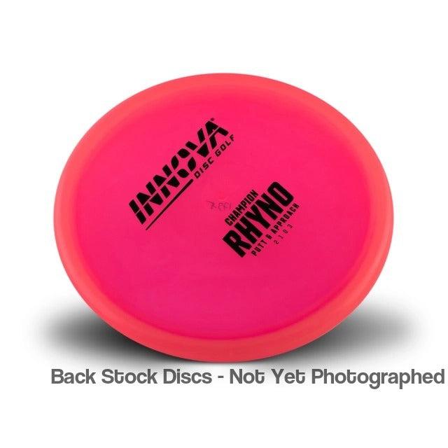 Innova Champion Rhyno with Burst Logo Stock Stamp – Drop Zone Disc Golf ...