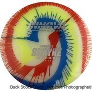 Innova Champion I-Dye Champion Shryke Distance Driver avec tampon de stock avec logo Burst [Inventaire de stock arrière – La couleur du disque et du tampon varie] - 173g-175g / Pie-grièche championne / Varie