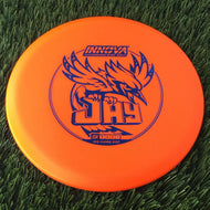 Innova DX Jay with Burst Logo Stock Stamp - 145.0g - Solid Orange - Solid Orange / 145g