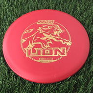 Innova DX Lion with Burst Logo Stock Stamp - 161.0g - Solid Red - Solid Red / 161g