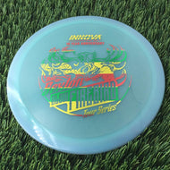 Innova Proto Color Glow Champion Firebird with Nate Sexton "Sexybird" 10 Year Anniversary Tour Series Stamp - 175.0g - Translucent  Muted Green - Translucent Muted Green / 175g