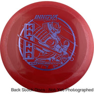 Pilote de distance Innova Star Katana avec tampon de stock avec logo Burst [Inventaire de stock arrière - La couleur du disque et du tampon VARIERA] - 173g-175g / Katana / Varie