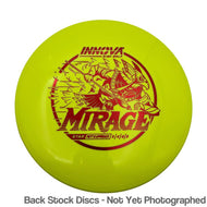 Innova Star Mirage Putter with Burst Logo Stock Character Stamp [Back Stock Inventory - Disc and Stamp Color WILL VARY] - 165g-169g / Mirage / Varies
