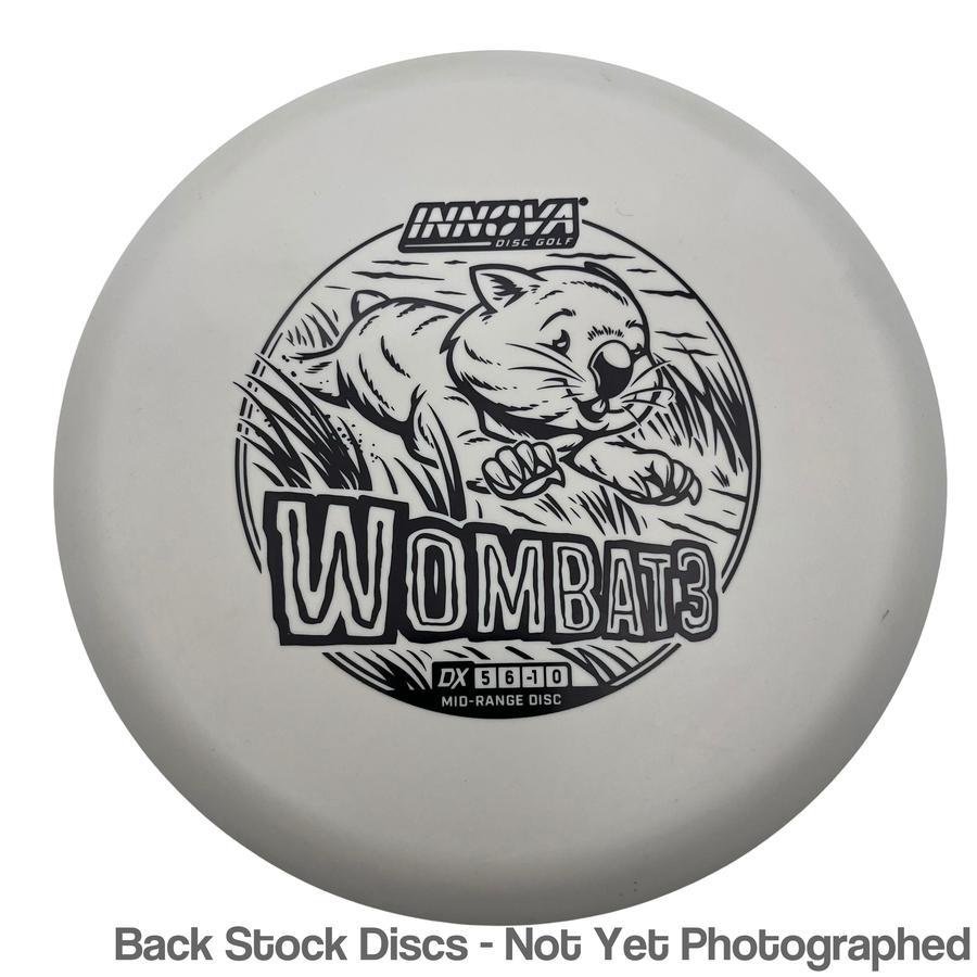 Innova DX Wombat3 Midrange with Burst Logo Stock Character Stamp [Back ...