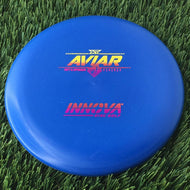 Innova XT Aviar Putter with Burst Logo Stock Stamp - 154.0g - Solid Blue - Solid Blue / 154g