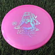 Kastaplast K1 Nord with Luke Samson Tour Series 2024 - Graffiti Stamp - 178.0g - Solid Pink - Solid Pink / 178g