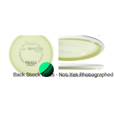 Light yellow MVP Eclipse Glow 2.0 Reactor disc with Elaine King 5X World Champion signature in gray.