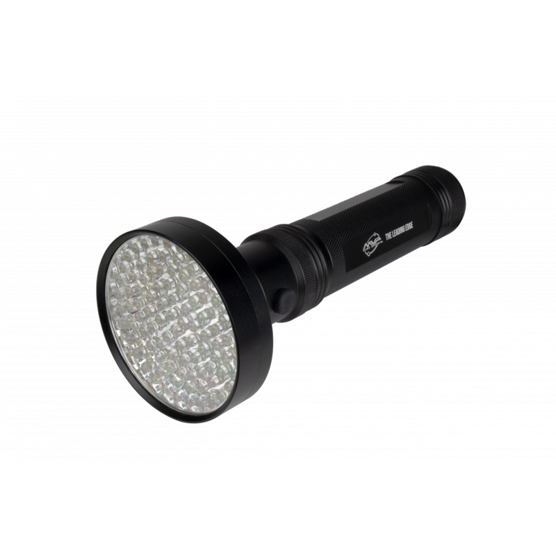 Black MVP Flashlight Extra Large with 51 LED bulbs, a textured grip, and the MVP logo printed on the side.