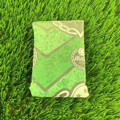 Westside DirtBag Chevron made from green fabric with a dark green chevron pattern and subtle logo.