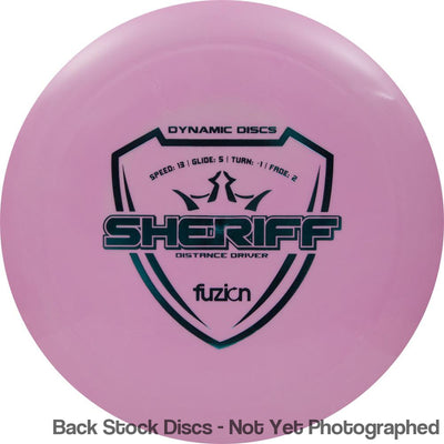 Dynamic Discs Fuzion Sheriff