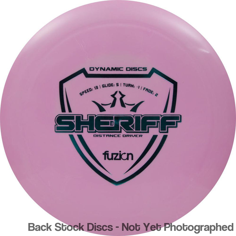 Dynamic Discs Fuzion Sheriff