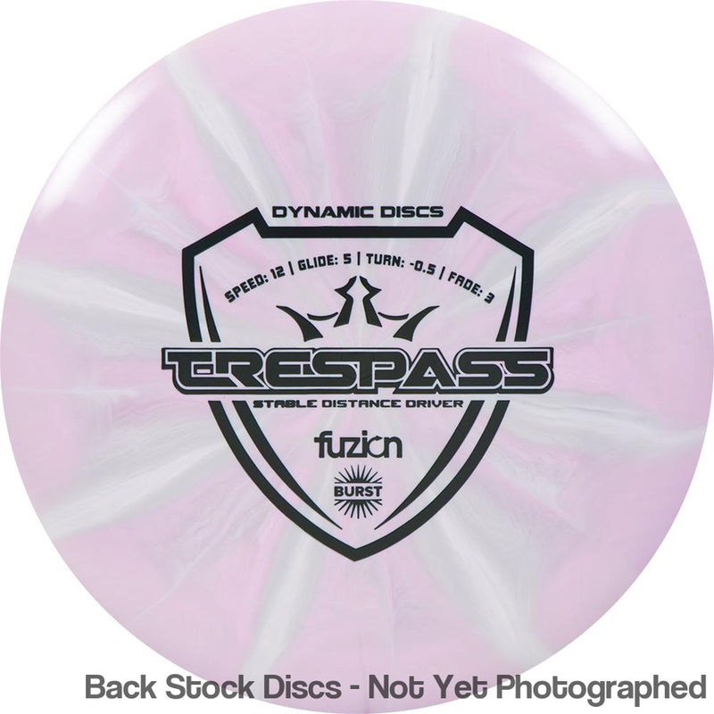 Dynamic Discs Fuzion Burst Trespass
