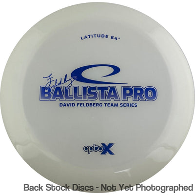 Latitude 64 Opto-X Ballista Pro with David Feldberg 2018 Team Series Stamp