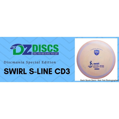 Discmania S-Line Swirly CD3 with Special Edition Stamp