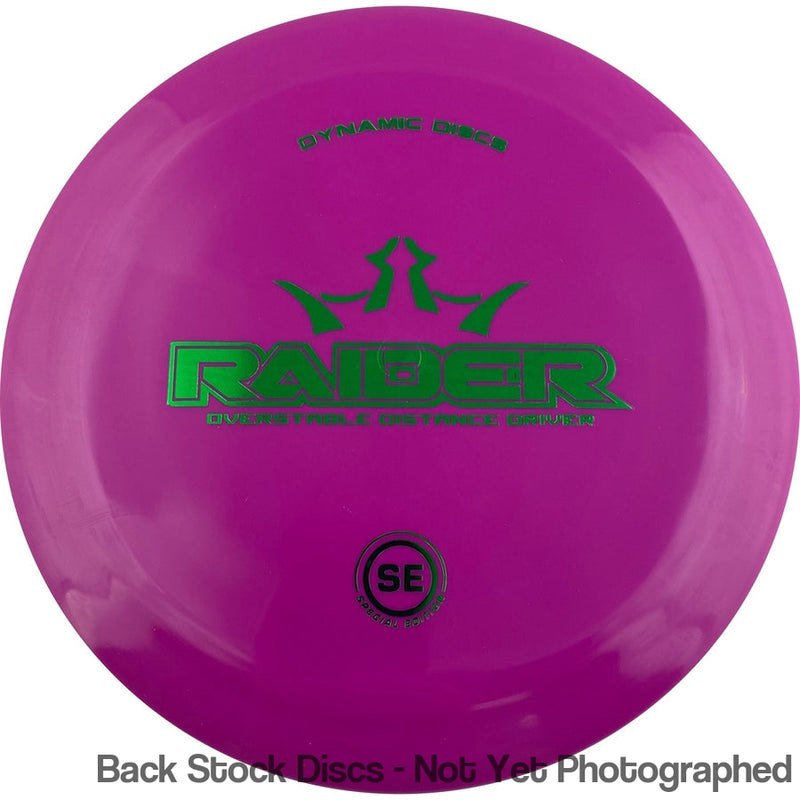 Dynamic Discs SE Fuzion Blend Raider with Special Edition Stamp