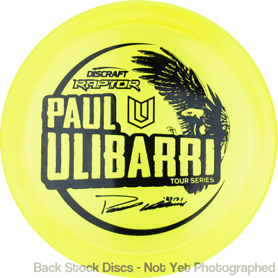 Discraft Metallic Z Raptor with Paul Ulibarri Tour Series 2021 Stamp