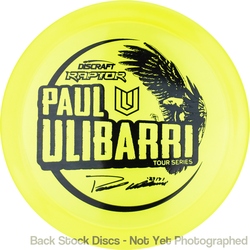 Discraft Metallic Z Raptor with Paul Ulibarri Tour Series 2021 Stamp