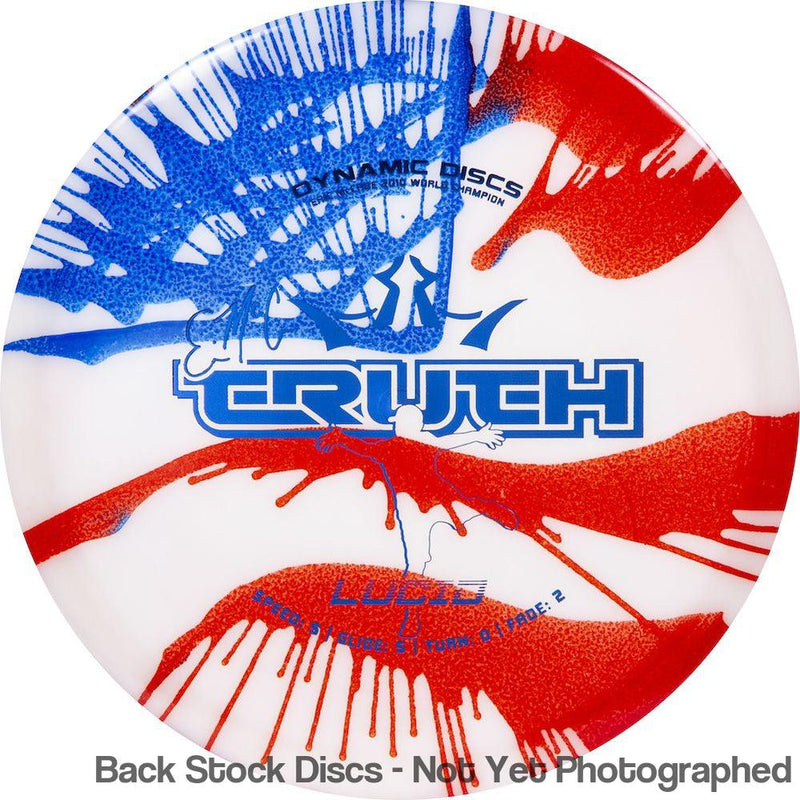 Dynamic Discs Lucid MyDye EMAC Truth with Eric McCabe 2010 World Champion Flag Dye Stamp