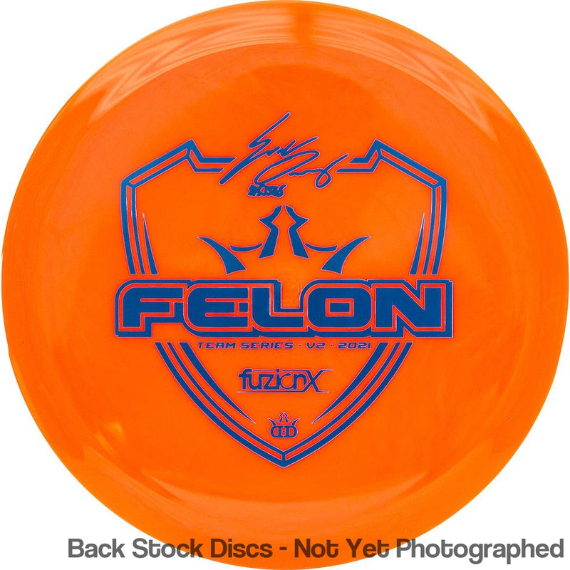 Dynamic Discs Fuzion X-Blend Felon with Eric Oakley Team Series V2 2021 Stamp