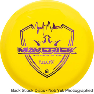 Dynamic Discs Fuzion X-Blend Maverick with Zach Melton Team Series V2 2021 Stamp