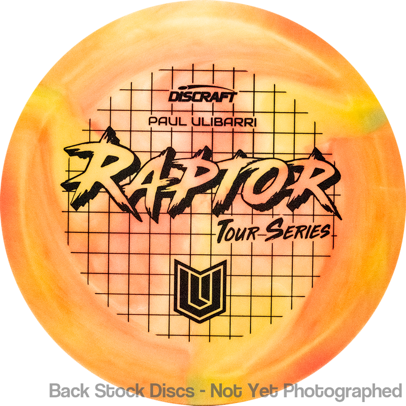 Discraft ESP Swirl Raptor with Paul Ulibarri Tour Series 2022 Stamp