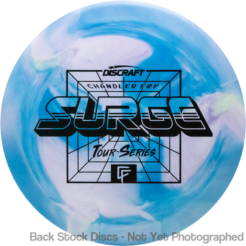 Discraft ESP Swirl Surge with Chandler Fry Tour Series 2022 Stamp