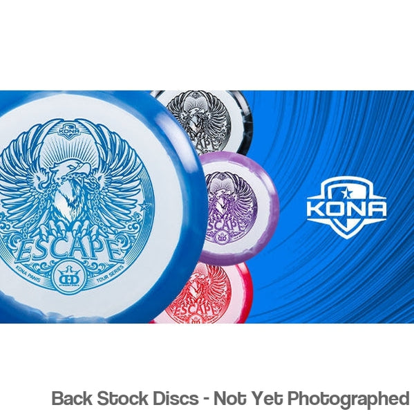 Dynamic Discs Fuzion Orbit Escape with Kona Panis Tour Series 2022 Stamp
