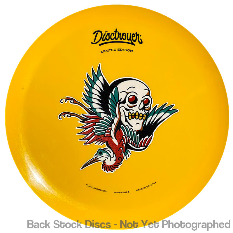 Disctroyer A-Medium Stork / Toonekurg FD-8 with Colored Tattoo - Limited Edition Stamp