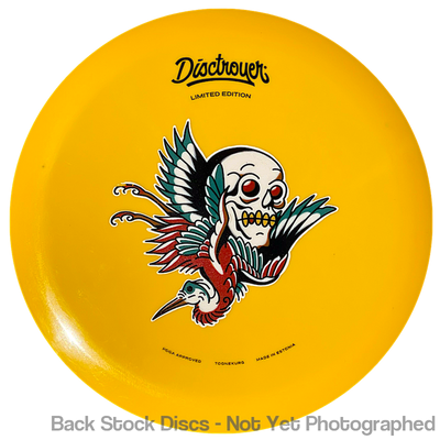 Disctroyer A-Hard Stork / Toonekurg FD-8 with Colored Tattoo - Limited Edition Stamp